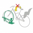 Support vélo anti-chute