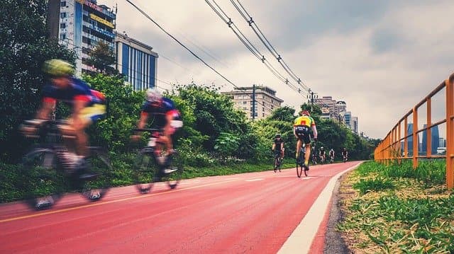 Pistes pour les vélos dans les grandes villes