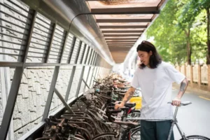 Développement parking vélo