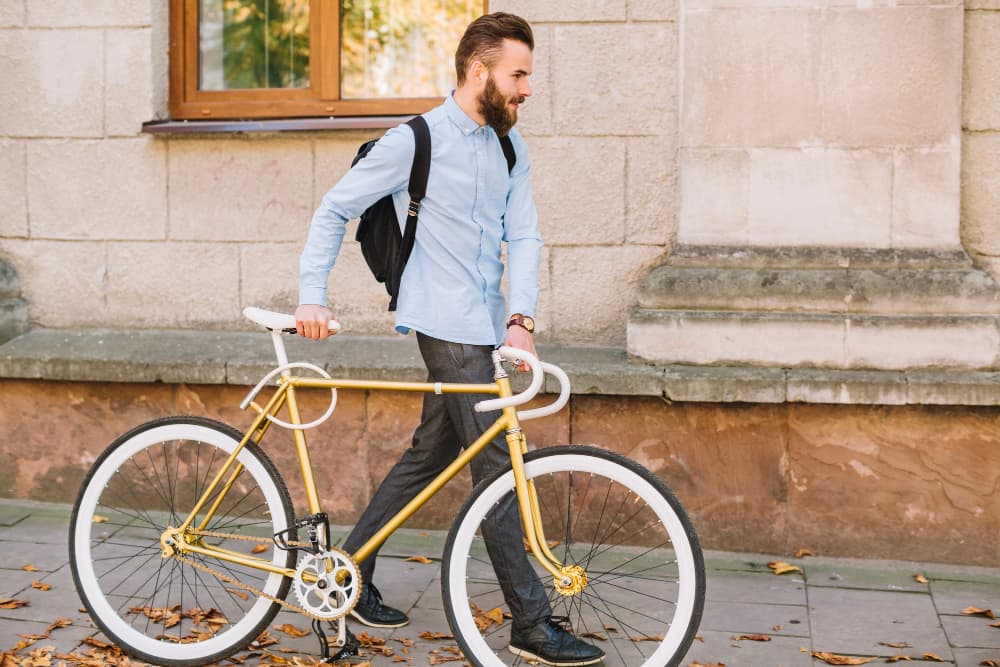 Vélo gravel en ville